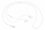 Samsung-EO-IC100-Headset-Bedraad-In-ear-Oproepen-muziek-USB-Type-C-Wit