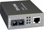 TP-Link-MC100CM-netwerk-media-converter-1000-Mbit-s-1310-nm-Zwart