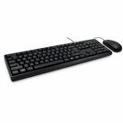 Inter-Tech-NK-1000EC-toetsenbord-Inclusief-muis-USB-QWERTY-Engels-Zwart