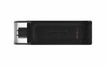 Kingston-DataTraveler-70-|-64GB-USB-C-3.2-Flash-Drive-|-Zwart