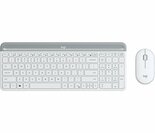 Logitech-MK470-toetsenbord-Inclusief-muis-USB-QWERTY-Engels-Wit
