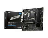 MSI-PRO-B760M-P-|-Socket-LGA-1700-|-Intel-B760-|-4xDDR4-|-Micro-ATX-|-Moederbord