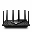 TP-Link-Archer-AXE75-draadloze-router-Gigabit-Ethernet-Tri-band-(24-GHz-5-GHz-6-GHz)-Zwart