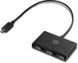 HP-Z6A00AA-|-USB-C-naar-USB-A-Hub-|-3x-USB-A