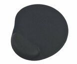 Gembird-MP-GEL-BLACK-|-Ergonomische-Muismat-|-Zwart