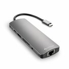 Sharkoon-USB-3.0-Type-C-Combo-Adapter-|-HDMI-+-RJ-45-+-USB-3.2-Gen-1-(3.1-Gen-1)-|-Interfacekaart-Adapter