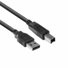 ACT-AC3030-|-USB-2.0-|-USB-A-naar-USB-B-|-1m-|-Zwart