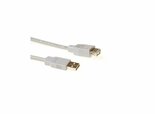 ACT-|-USB-2.0-Verlengkabel-|-USB-A-Male-naar-USB-A-Female-|-Ivoor
