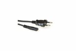 ACT-AK5020-|-15-m-Stroomkabel-(2-pin)-|-Euro-Male-(CEE-7-16)-naar-C7-Female-|-Zwart