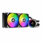 Sharkoon-S80-RGB-Computer-behuizing-Processor-Alles-in-één-vloeistofkoeler-12-cm-Zwart-1-stuk(s)