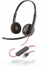 POLY-Blackwire-C3220-Headset-Bedraad-Hoofdband-Kantoor-callcenter-USB-Type-A-Zwart