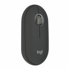 Logitech-Pebble-2-M350s-|-Draadloze-Muis-|-Links--en-Rechtshandig-|-RF-+-Bluetooth-|-4000-DPI-|-Grafiet