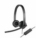 Logitech-H570e-|-Bedraade-On-ear-USB-A-Headset-|-Zwart