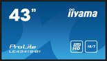iiyama-ProLite-LE4341S-B1-43-|-1920x1080-Full-HD-|-IPS-|-18-7-|-USB-Media-Player-|-Digital-Signage-Display​