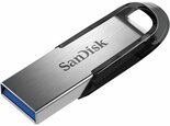 SanDisk-Ultra-Flair-|-128GB-USB-A-3.2-Flash-Drive-|-Zwart-Zilver