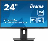 Iiyama-ProLite-XUB2493HSU-B6-24-|-1920x1080-IPS-|-100Hz-|-AdaptiveSync-|-USB-Hub-|-In-hoogte-verstelbaar-|-Full-HD-Monitor