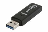 Gembird-UHB-CR3-01-geheugenkaartlezer-USB-Zwart