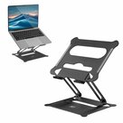 ACT-Laptopstandaard-15.6-|-Aluminium-|-Inklapbaar-|-Traploos-in-Hoogte-Verstelbaar