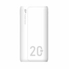 Silicon-Power-QS15-20000mAh-Power-Bank-|-Lithium-Polymeer-|-Wit