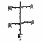SBOX-LCD-352-4-2-|-Verstelbare-Monitor-bureaubeugel-|-Tot-32-|-Max-9kg-|-VESA-100x100-|-4-Monitoren