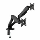 SBOX-Flex-LCD-S024-2-|-Verstelbare-Monitor-bureaubeugel-|-Tot-32-|-Max-9kg-|-VESA-100x100-|-2-Monitoren