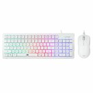 Baracuda-ORCA-RGB-|-Bekabeld-Gaming-Toetsenbord-inclusief-Muis-|-QWERTY-|-Wit