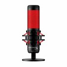 HyperX-QuadCast-|-USB-microfoon-|-Rode-verlichting-|-Voor-pc-en-console-|-Zwart-Rood-|-Open-Box