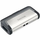 SanDisk-Ultra-Dual-Drive-USB-Type-C-USB-flash-drive-64-GB-USB-Type-A-USB-Type-C-3.2-Gen-1-(3.1-Gen-1)-Zwart-Zilver