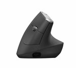 Logitech MX Vertical-|-Draadloze-Ergonomische-Muis-|-Rechtshandig-|-RF-+-Bluetooth-+-USB-C-|-4000-DPI-suggestie-|-Grafiet-|-RETURNED