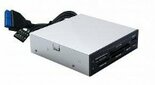 Retail-16-in-1-Cardreader-intern-USB3.0-Black-+-1-x-USB-Port