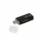 Ewent-EW1072-USB-3.0-(3.1-Gen-1)-Type-A-Zwart-geheugenkaartlezer