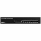 Eminent-EM4431-Unmanaged-Fast-Ethernet-(10-100)-Power-over-Ethernet-(PoE)-Zwart-netwerk-switch