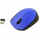 Logitech-M171-|-Ambidextrous-Draadloze-Muis-|-RF-Draadloos-|-1000-DPI-|-Zwart-Blauw