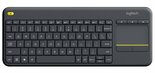 Logitech-K400-Plus-toetsenbord-RF-Draadloos-QWERTY-Nederlands-Zwart